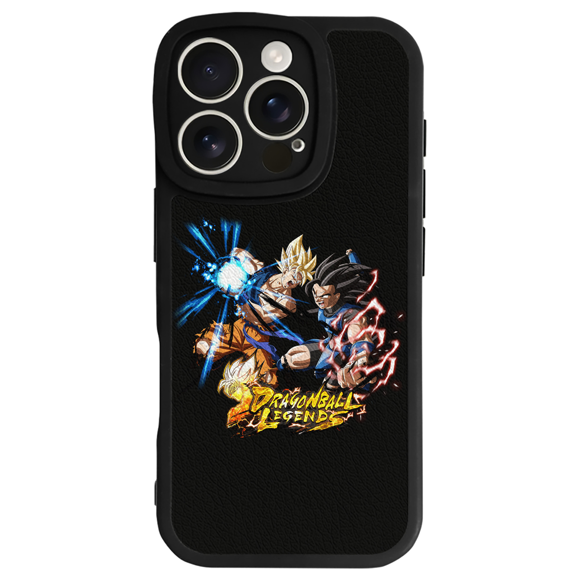 （画像用） ドラゴンボール DRAGON BALL 【iPhone 16シリーズ対応】シリコンスマホケース（レザー調） 材質：シリコン